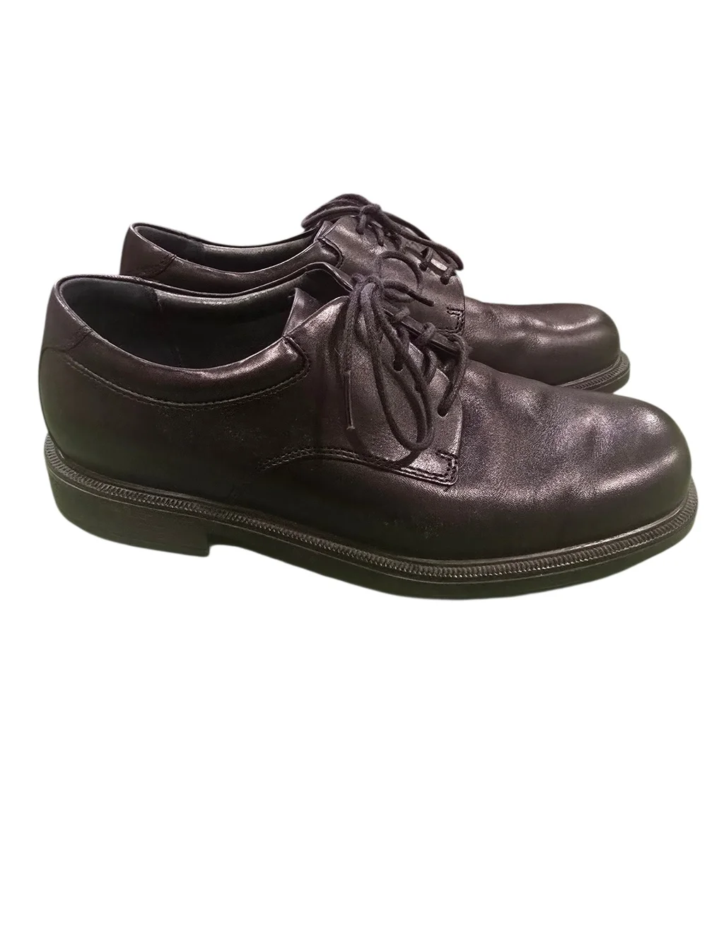 Rockport Men's Margin Oxford Black Leather Lace Up 8 1/2